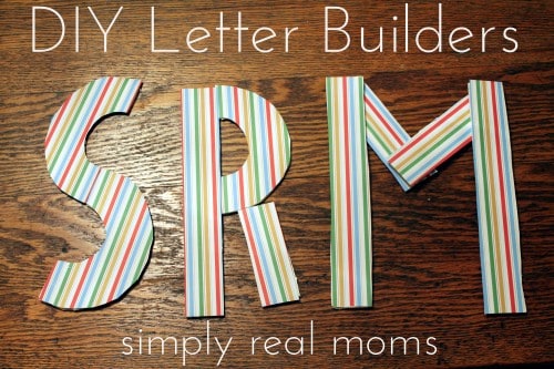 DIY Letter Builders and Letter Learning Activities! 5