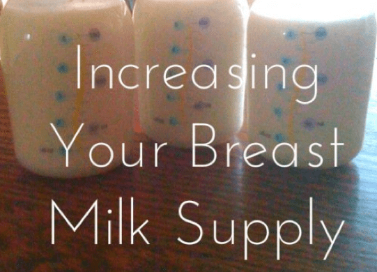 Increasing Your Breast Milk Supply 3