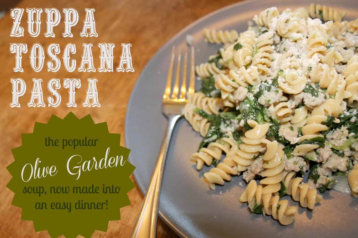 Zuppa Toscana Pasta 2