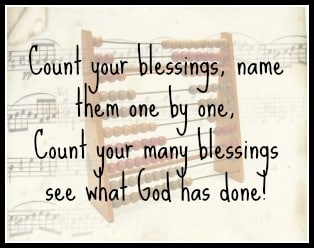 blessings we take for granted