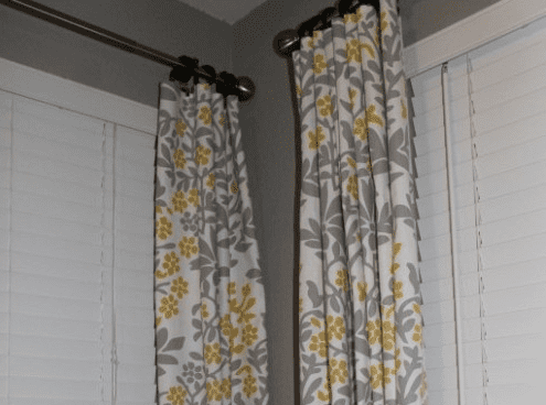 Simply Made Sunday: DIY No-Sew Curtains 7