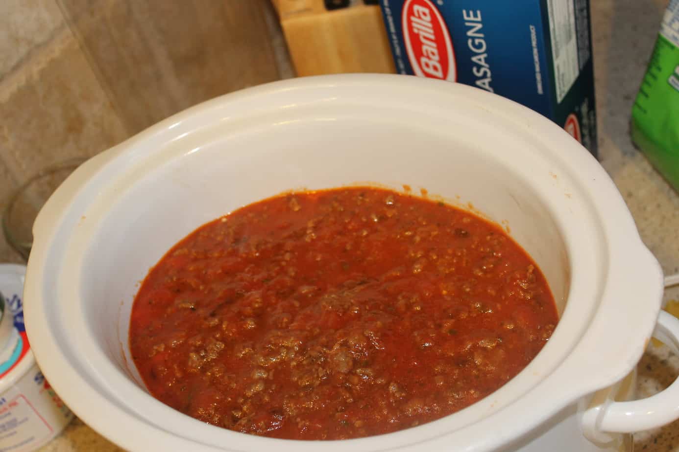 Lasagna Sauce