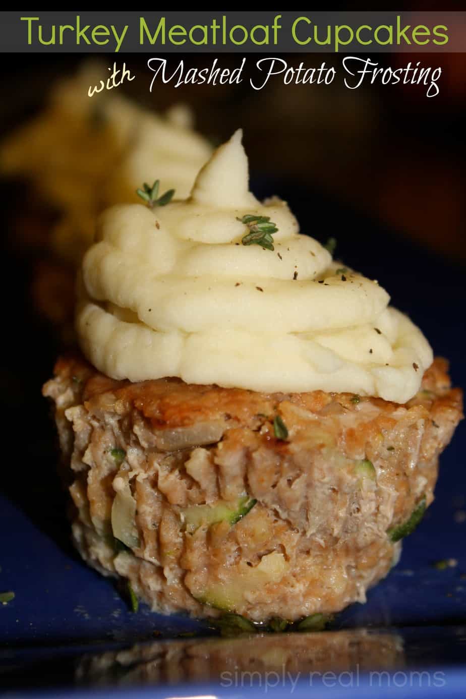 Turkey Meatloaf Cupcakes