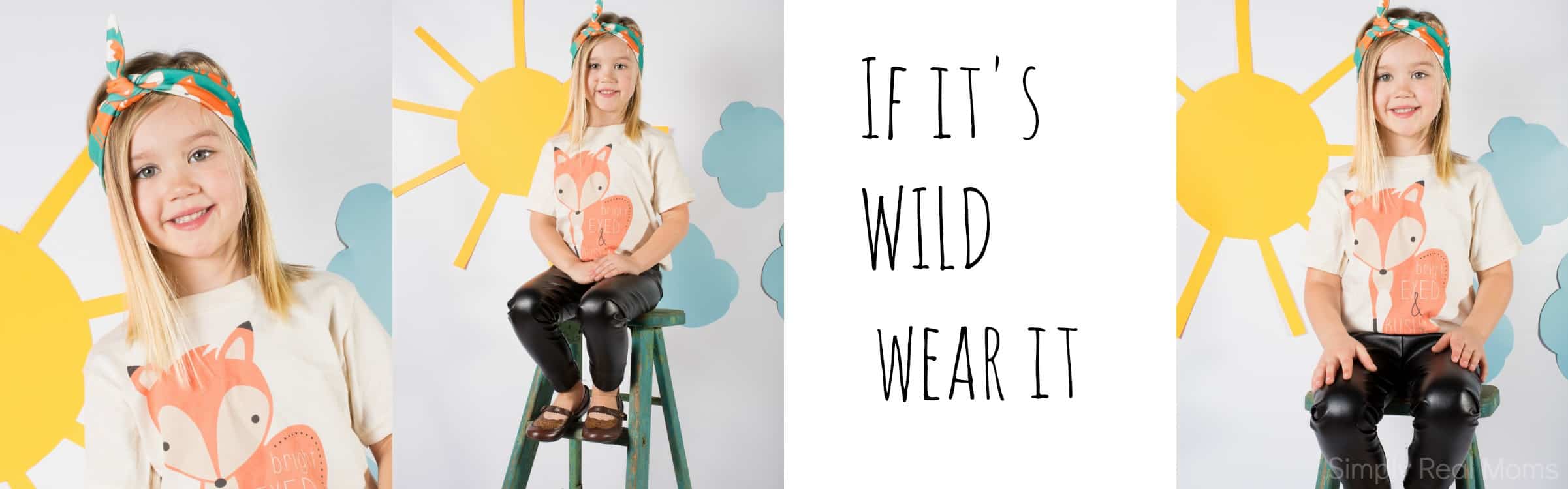 LOE, Printed pallet, fox headband