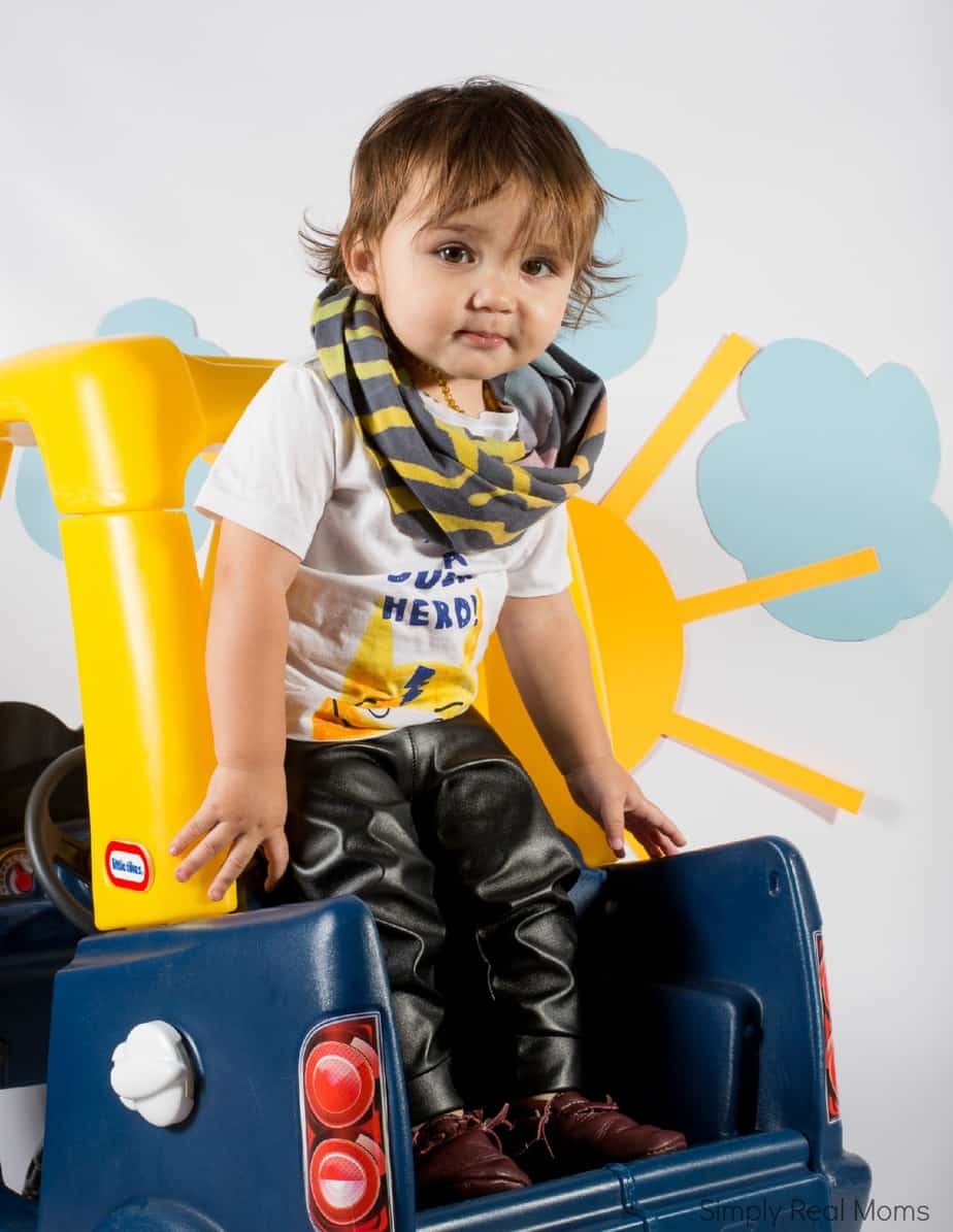 loe scarf, pants, mocs
