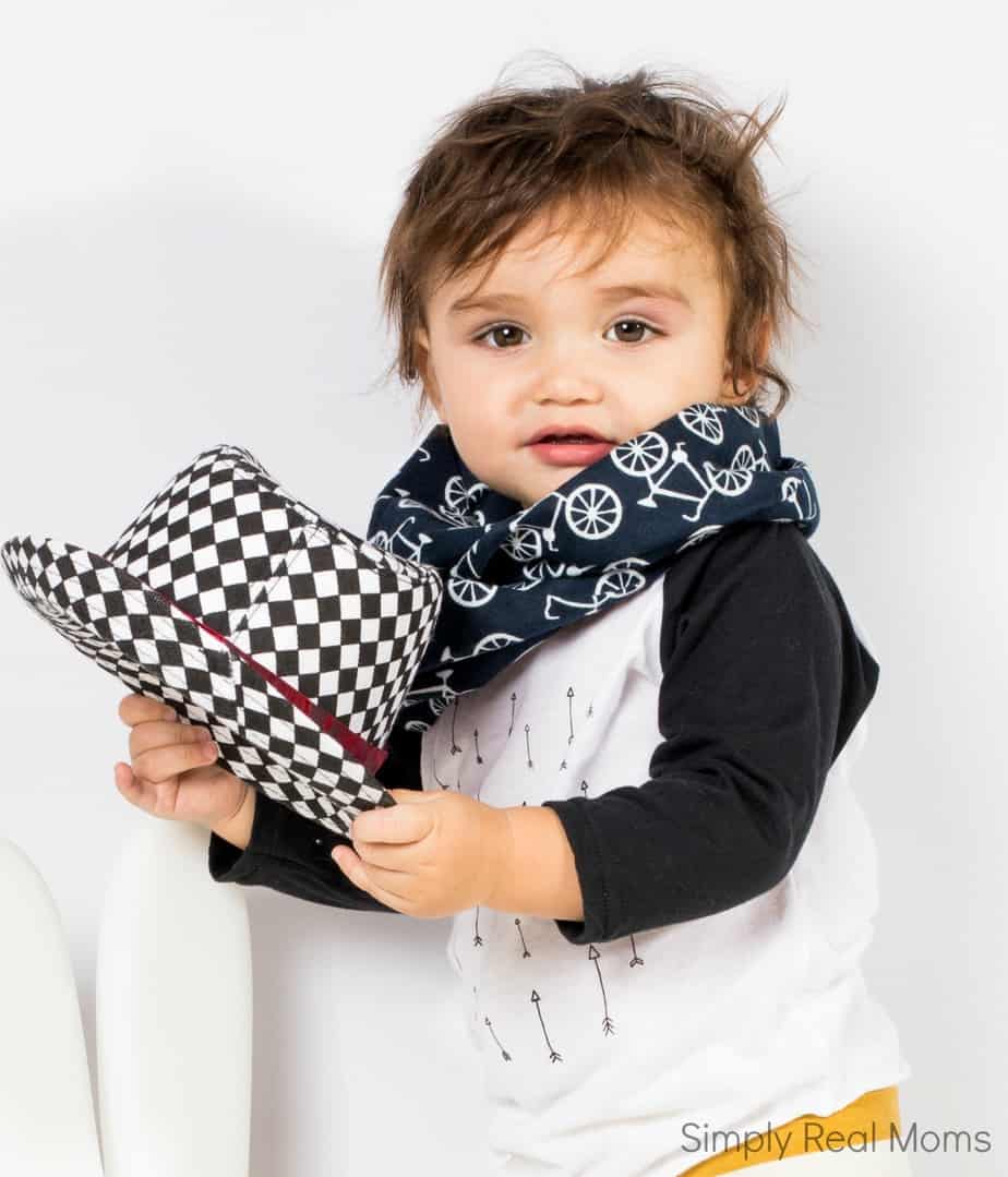 striped fig scarfshirt