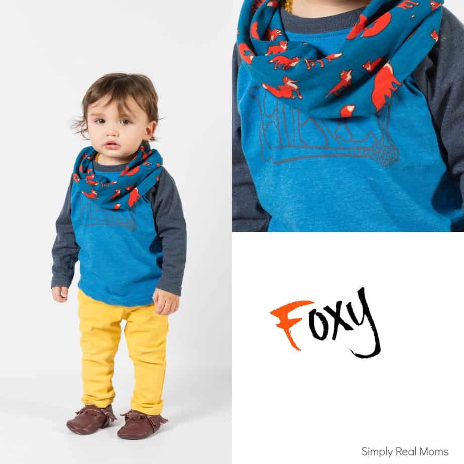 we stitchery fox scarf