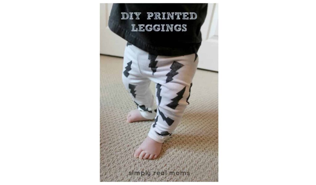 Simply Made: DIY Printed Leggings