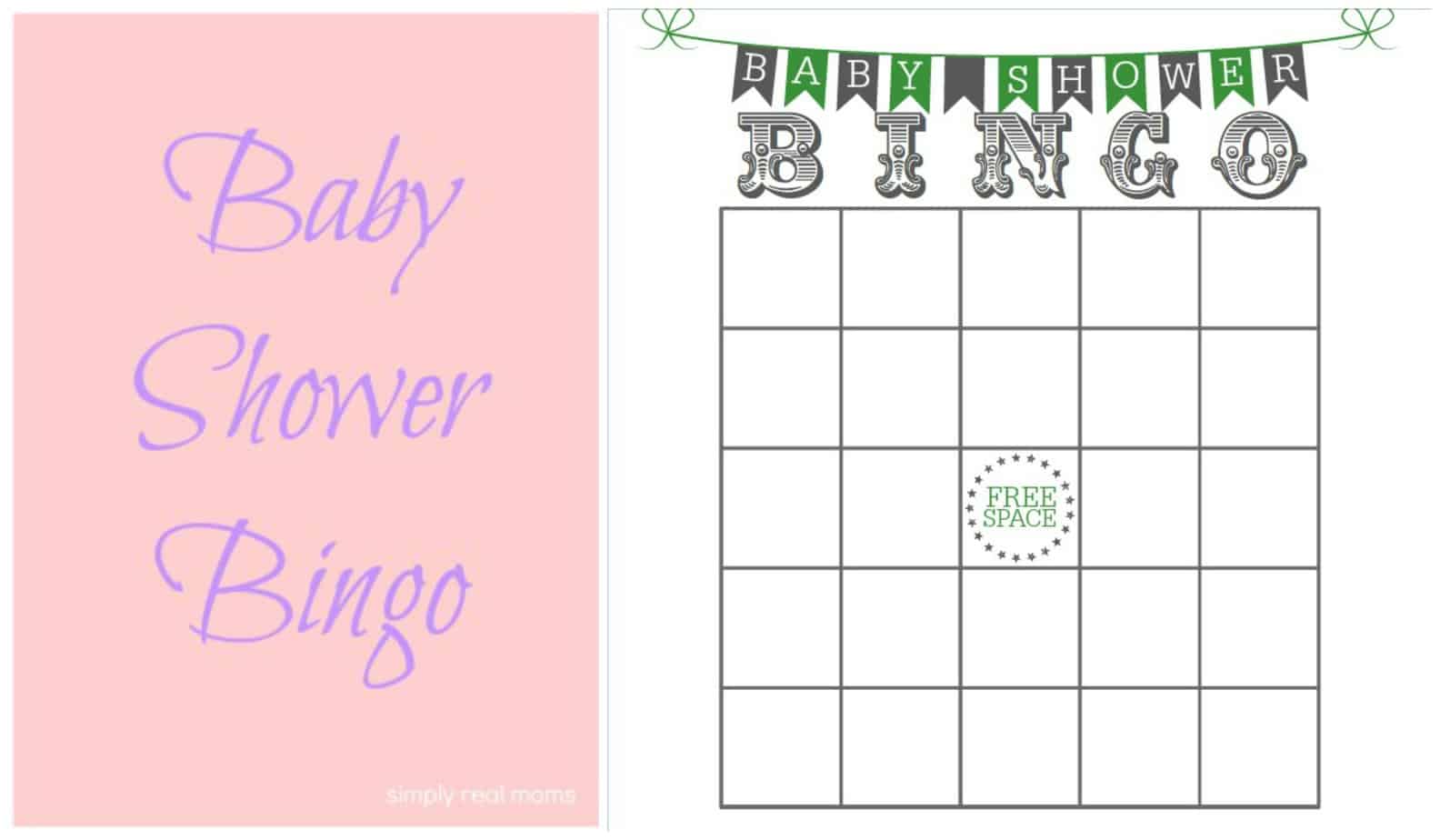 Baby Shower Bingo.