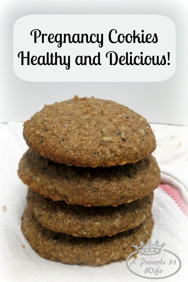 Pregnancy recipe for cookies. Healthy and nutritious.