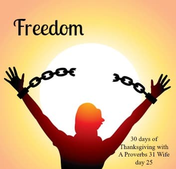 Two kinds of freedom: 1kind only a few have, but the other kind, anyone can have