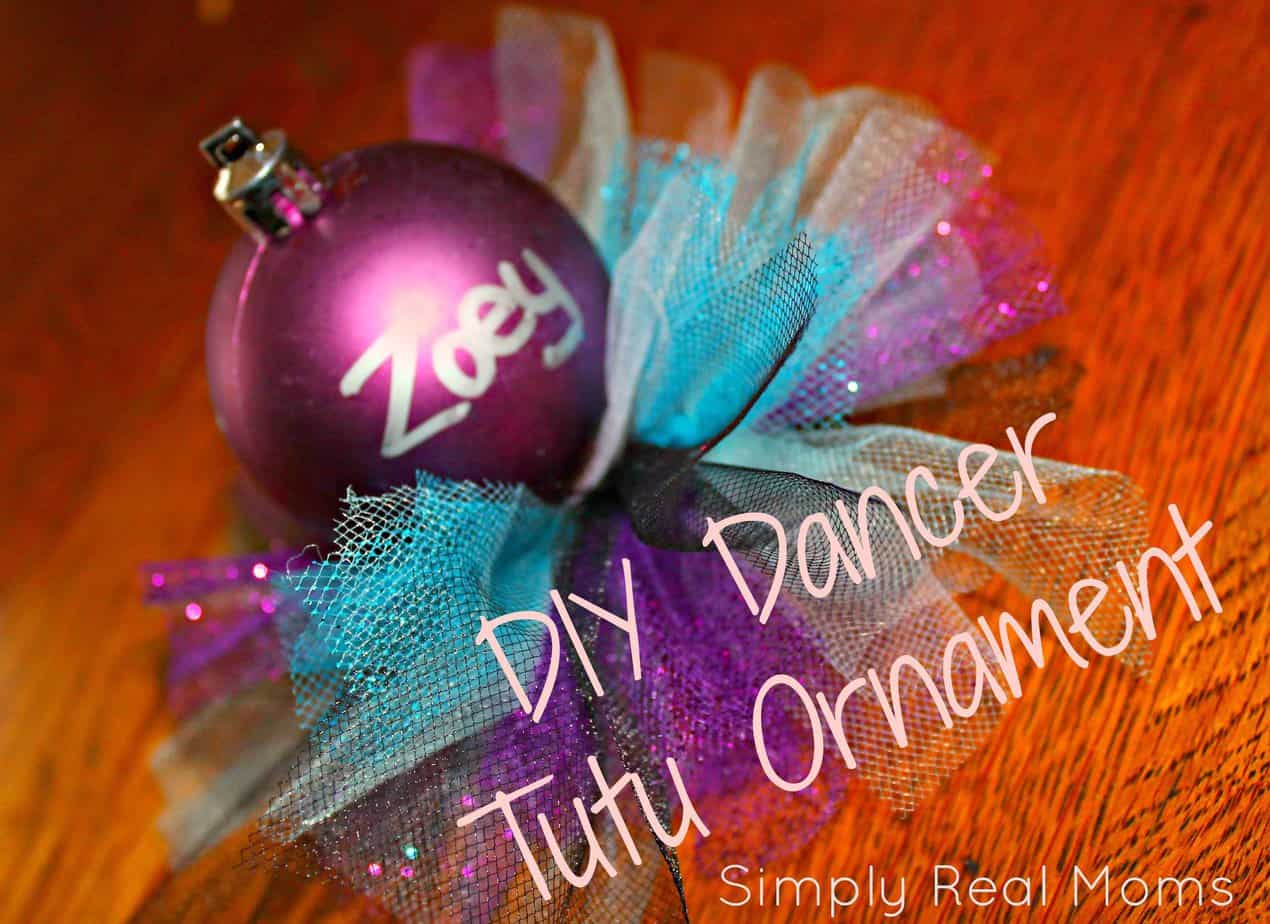 DIY Dancer Tutu Ornament 1