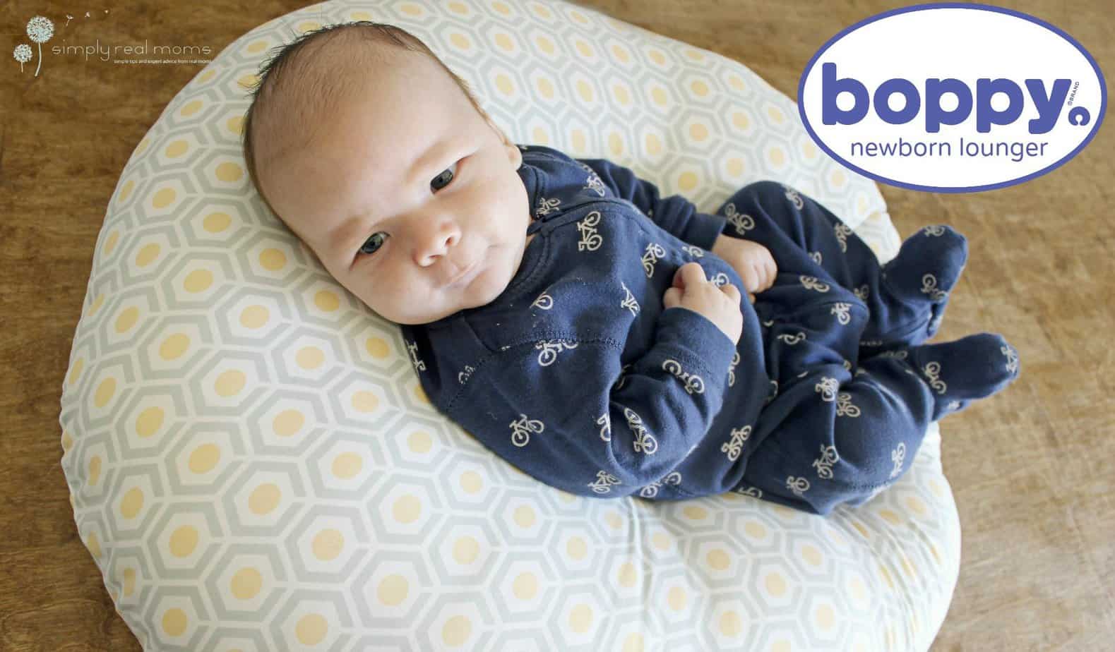 How to use boppy newborn clearance lounger