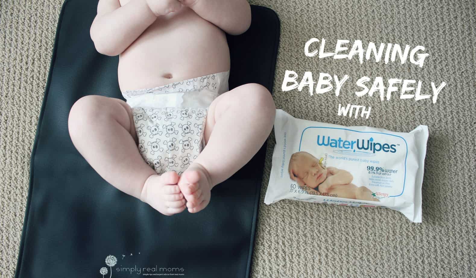 Cleaning Baby Safely With Water Wipes 4