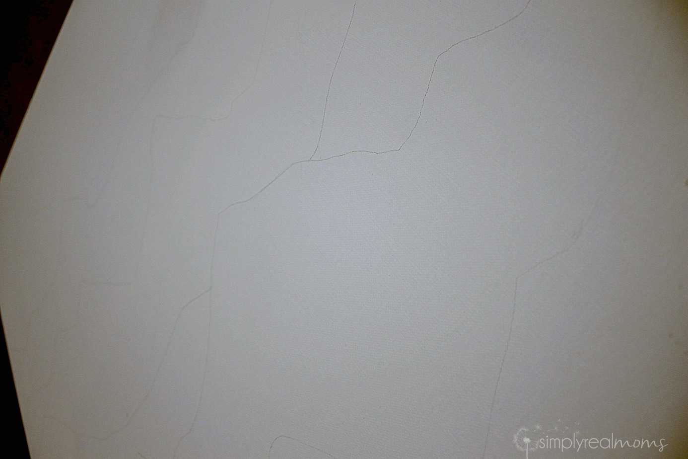 DIY Mountains Painting