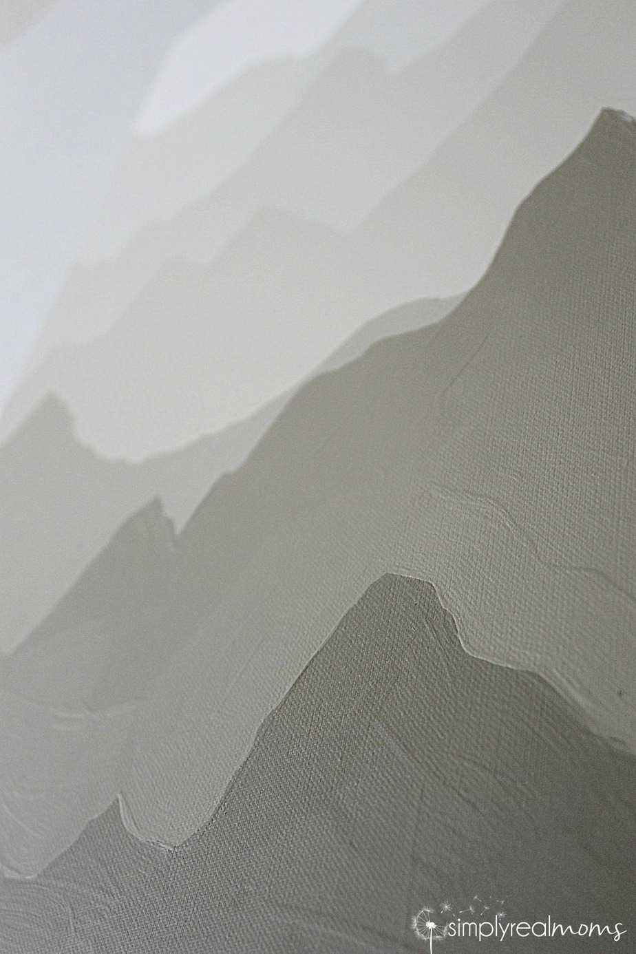 Painted Mountains Closeup