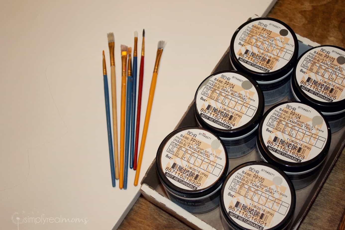 Paints for DIY Mountains Painting