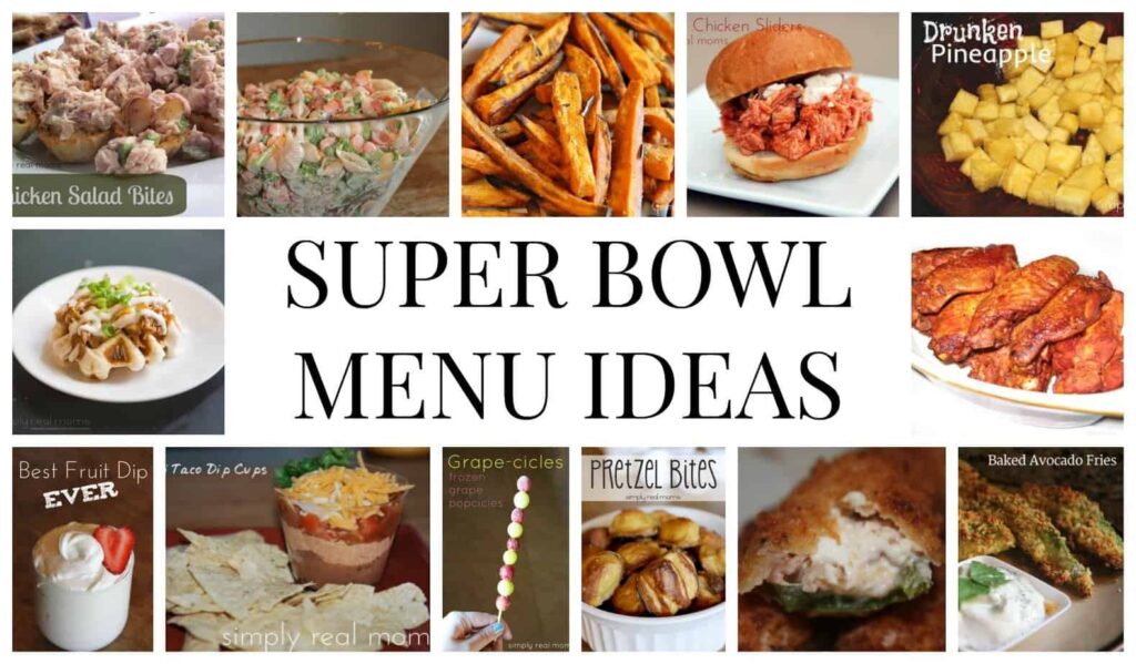 Super Bowl Sunday Menu Ideas
