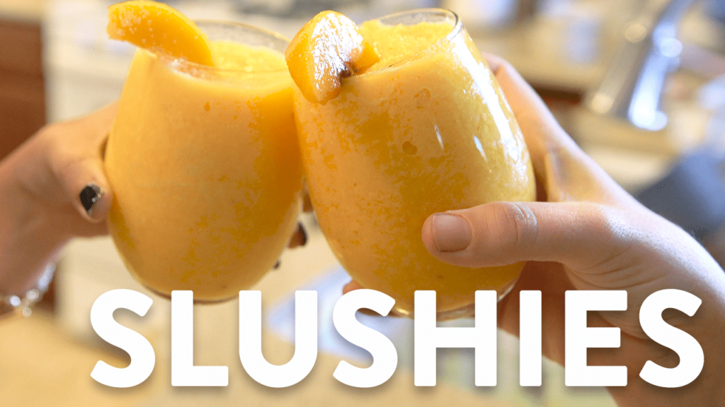 Tropical Wine Slushies