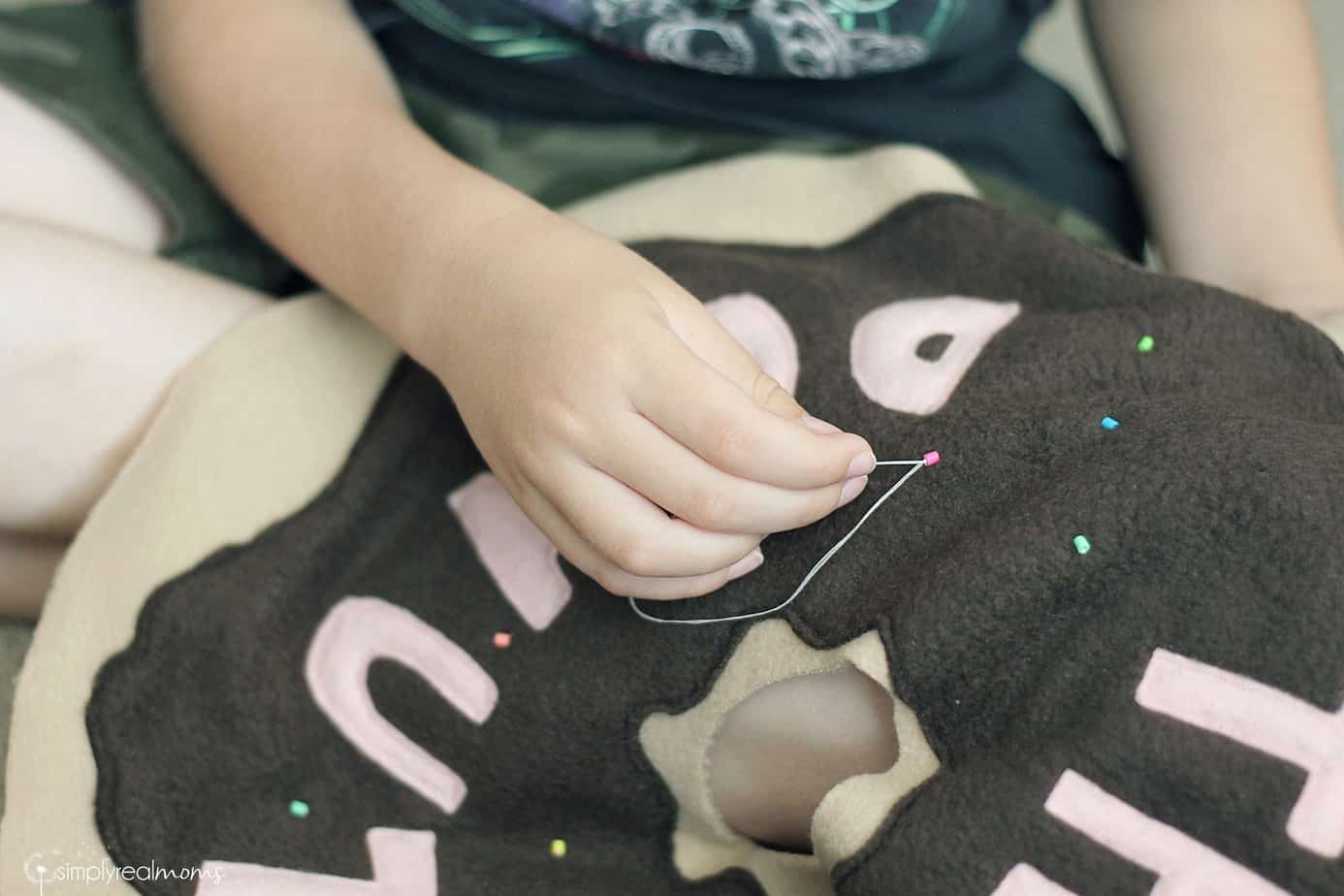 Sewing The Big Donut