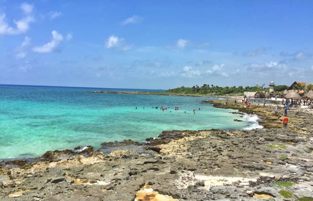 Costa Maya port view