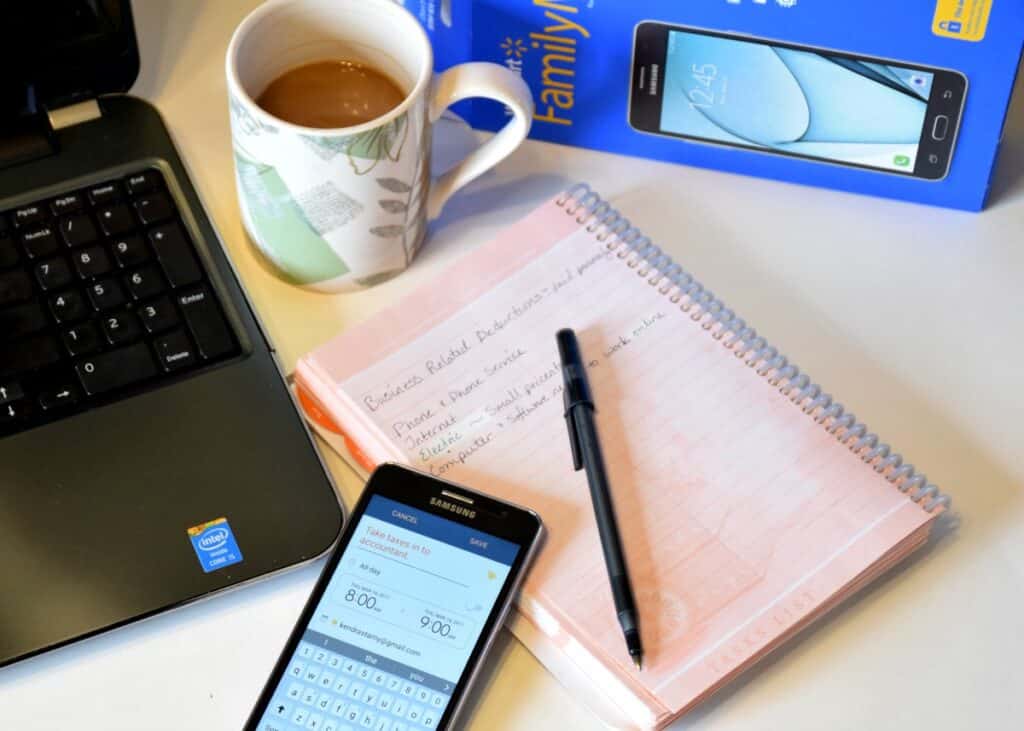 Making Tax Time Work as a Blogger and Direct Sales Rep