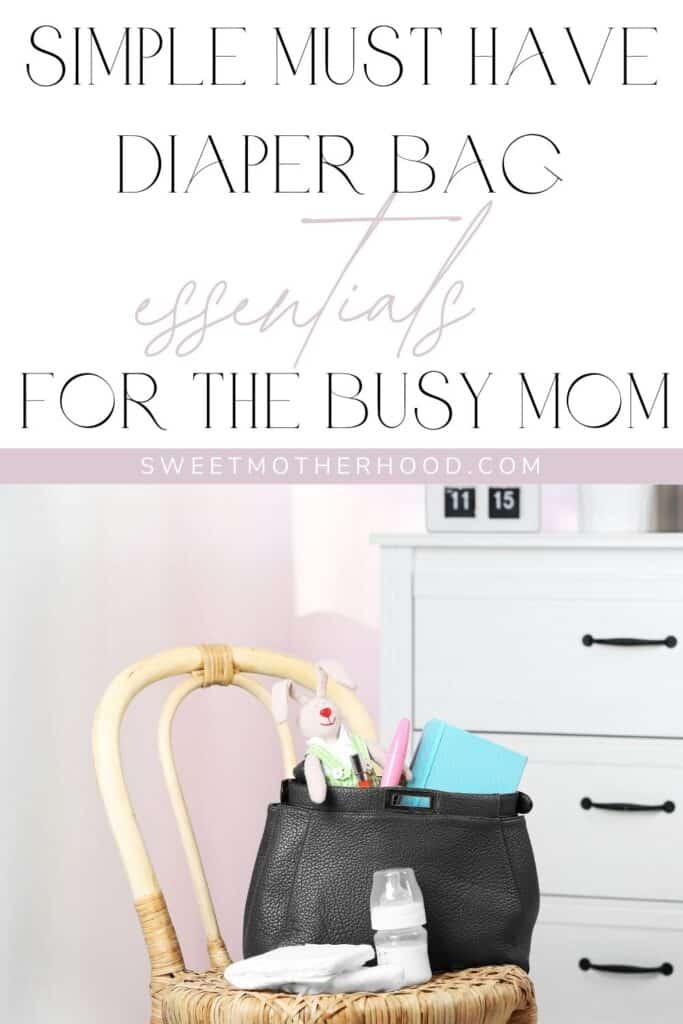 diaper bag must haves