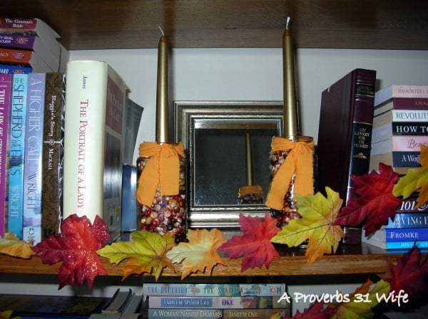 fall decor on a budget