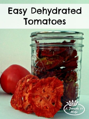 How to easily make dehydrated tomatoes