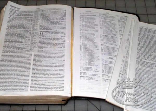 Family Bible needs repaired