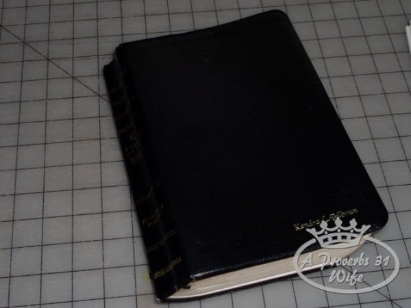 Family bible repair.