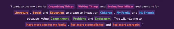 rediscovering purpose and intent with life maps