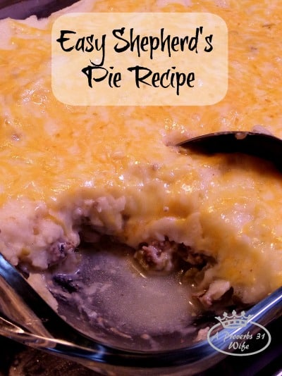 Easy Shepherd's Pie Recipe