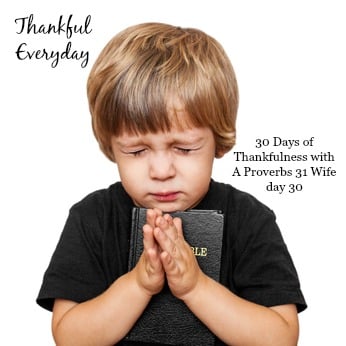 Striving to be thankful everyday. No matter what situation I find myself in, I would like to find at least one thing to be thankful for...