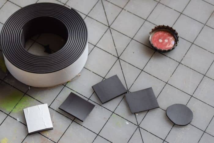 Use recycled bottle caps to make personalized diy magnets that are fun for kids and awesome as diy gift ideas!