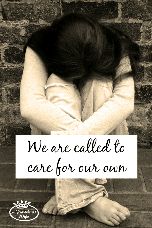 Are we caring for our own, or ignoring them while we "do some noble deed" to care for those far away?