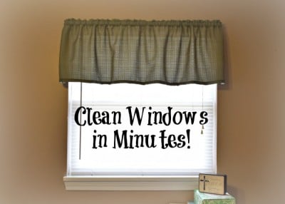 How to get shockingly clean blinds and windows in just minutes using only water!