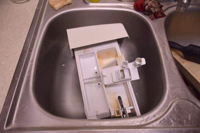 How to get rid of washer stink. A front loading washing machine can have huge issues with mold. But if you've already cleaned it, and there's still a stink, you may want to try this.