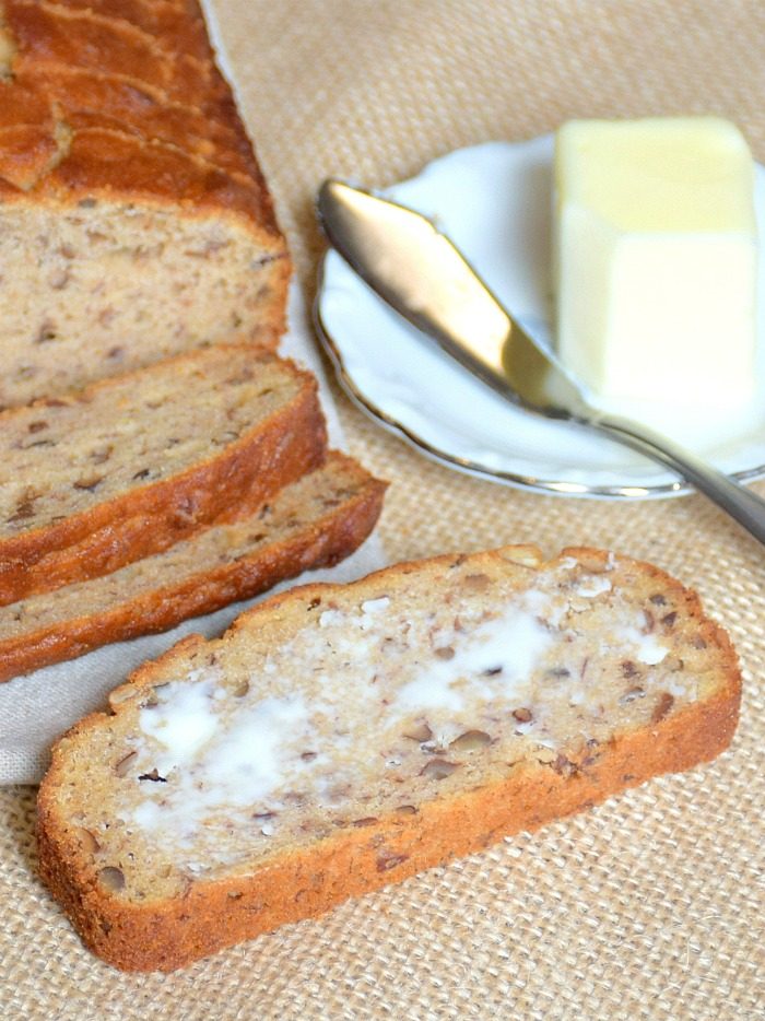 delicious Gluten free banana nut bread recipe