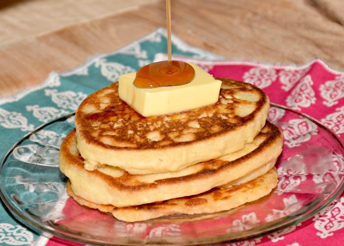 Gluten free pancakes are delicious and easy to make with this recipe.