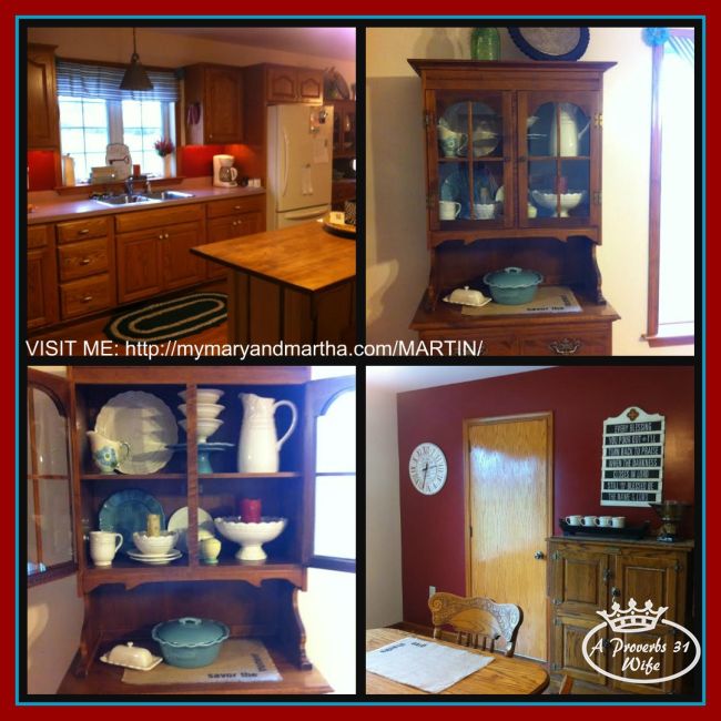 Use Mary and Martha Products for a cozy kitchen makeover!