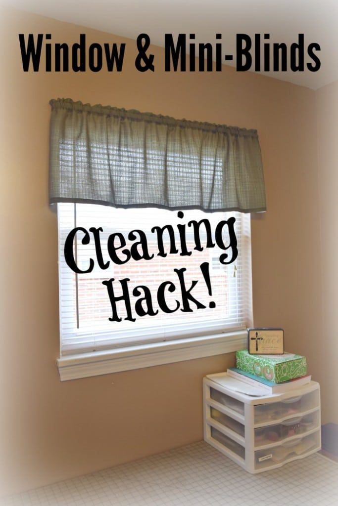 Awesome hack for spring cleaning windows and blinds in just minutes!