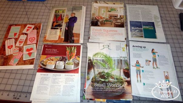Organizing old magazings