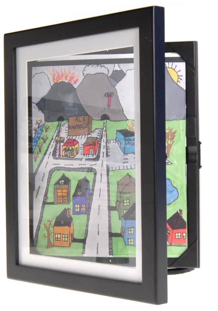 How to sort and display your child's artwork while staying sane.