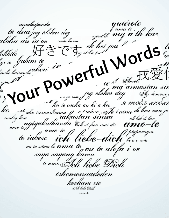 How do you use your powerful words? Did you know your mouth carries the most powerful weapon in the world?
