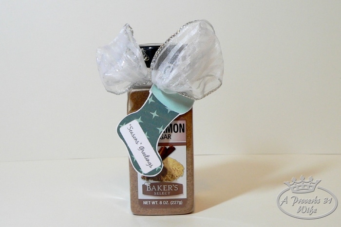 A funny Christmas gift idea. Pun: Season's greetings