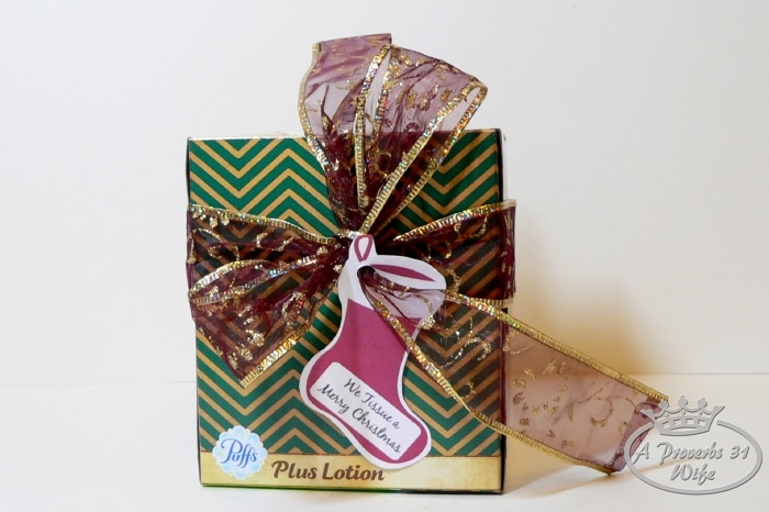 We tissue a merry Christmas! What a funny, punny gift idea!