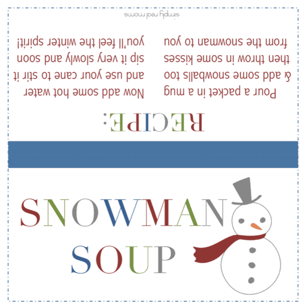 Snowman Soup