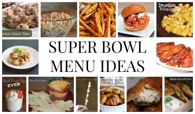 Super Bowl Menu Ideas