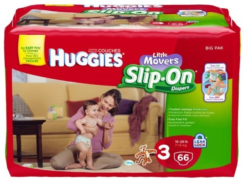 Stop Changing and Start Dressing With Huggies Little Mover Slip-On